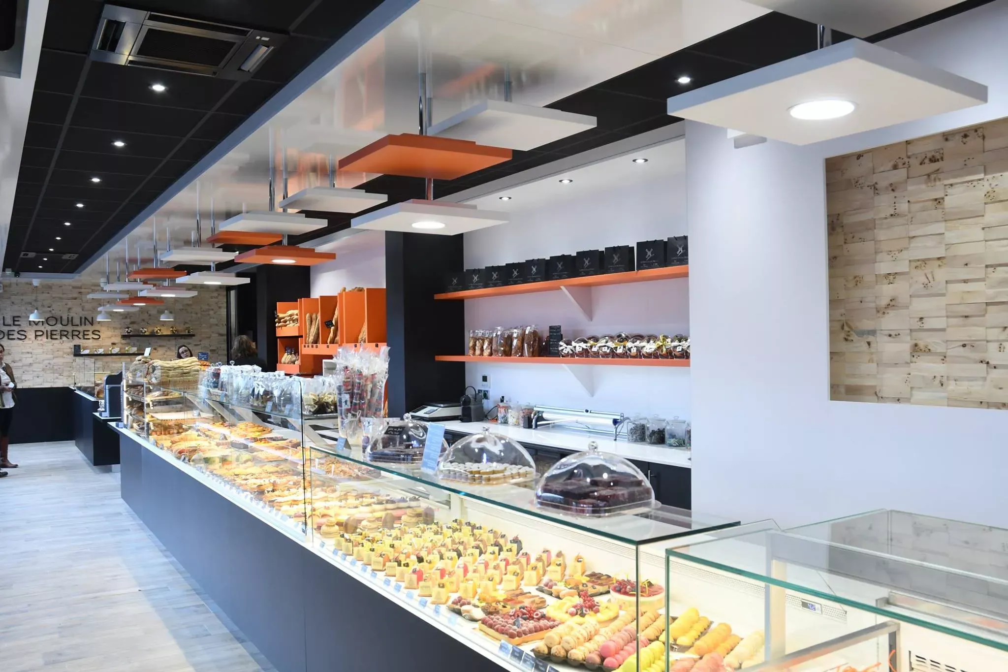 Décoration et agencement d'une boulangerie