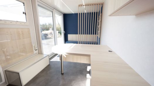Aménagement d’un bus Twisto en agence mobile