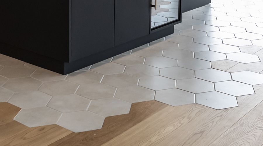 Découpe du parquet