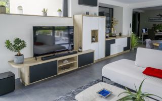 Meuble TV sur mesure à Bayeux