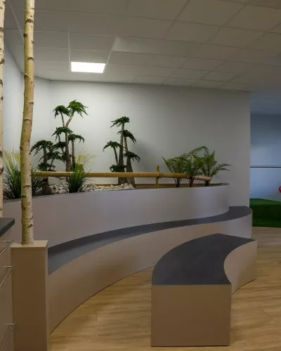Réalisation d'un espace de détente