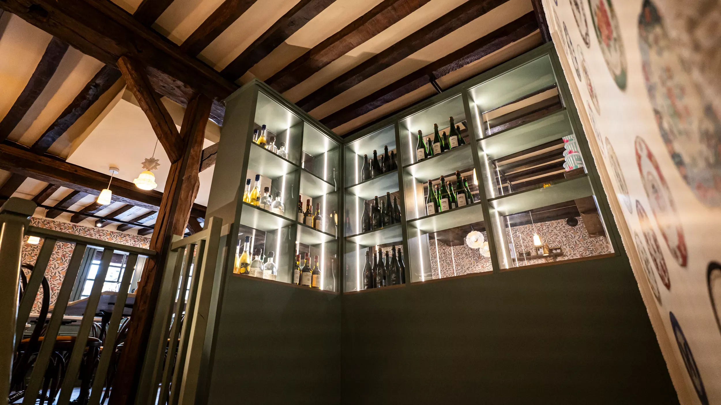 Meubles pour un restaurant