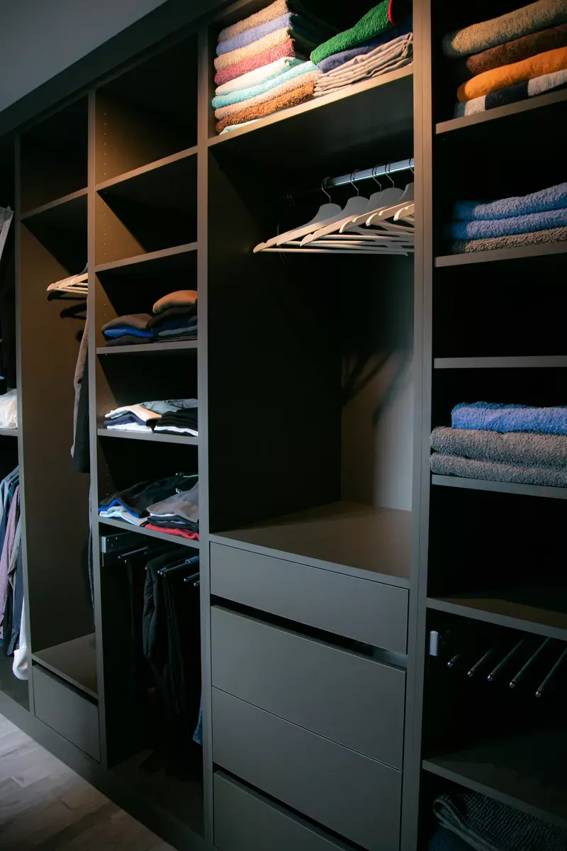 Réalisation dressing sur-mesure